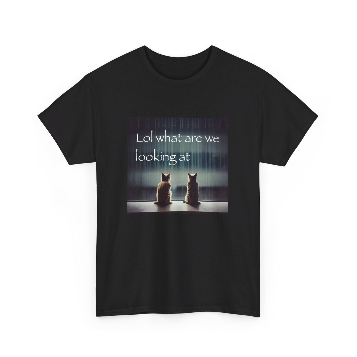 "Lol what are we looking at" tee