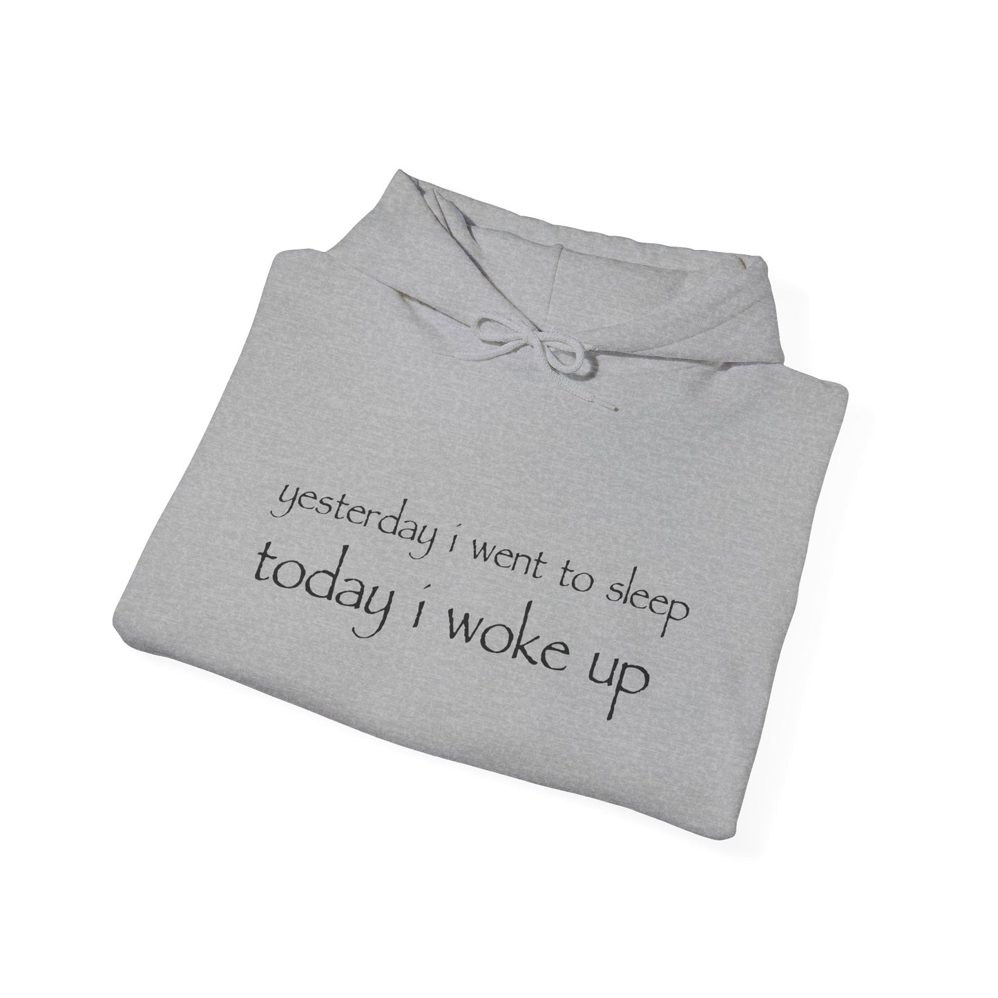 "yesterday" hoodie