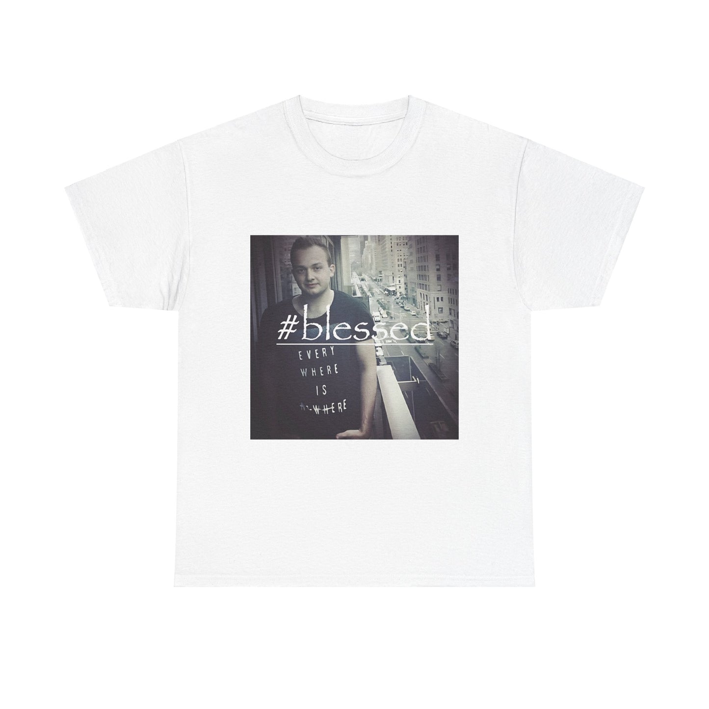 "blessed" tee
