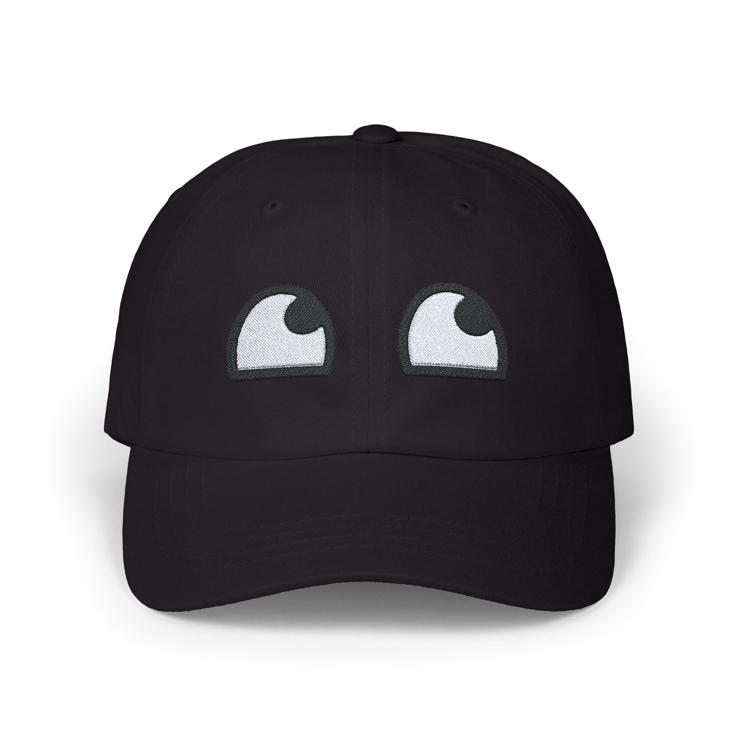 "eyes" embroidered cap