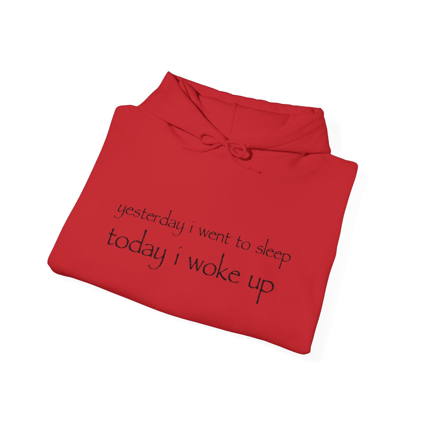 "yesterday" hoodie