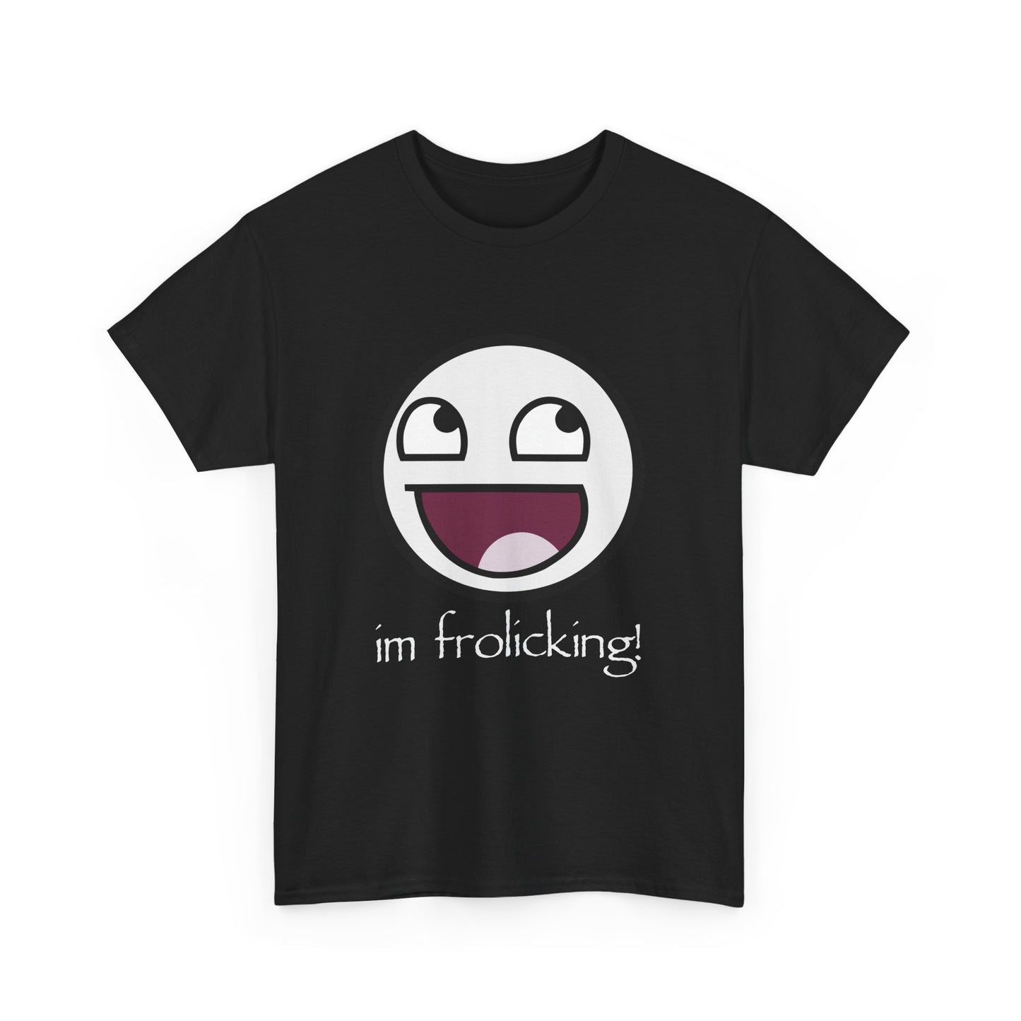 "group frolicking" tee