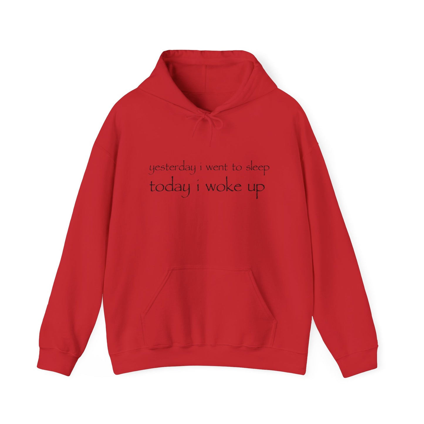 "yesterday" hoodie