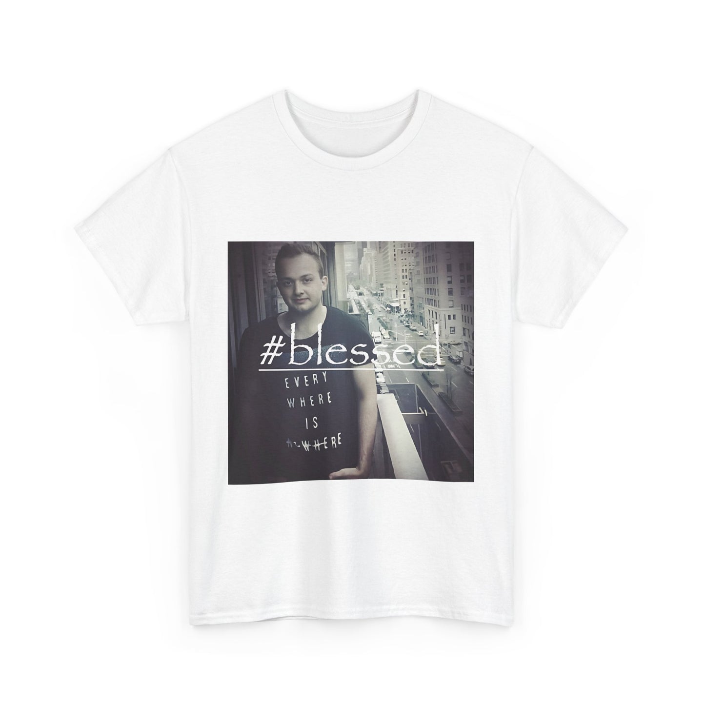 "blessed" tee