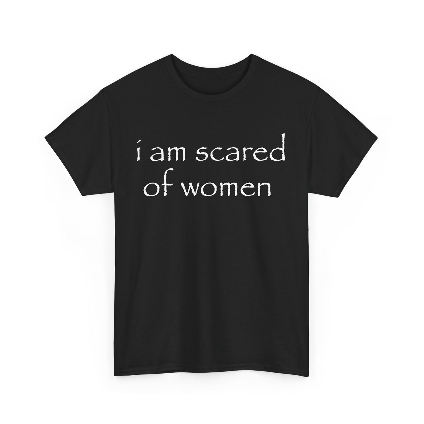 "scared" tee