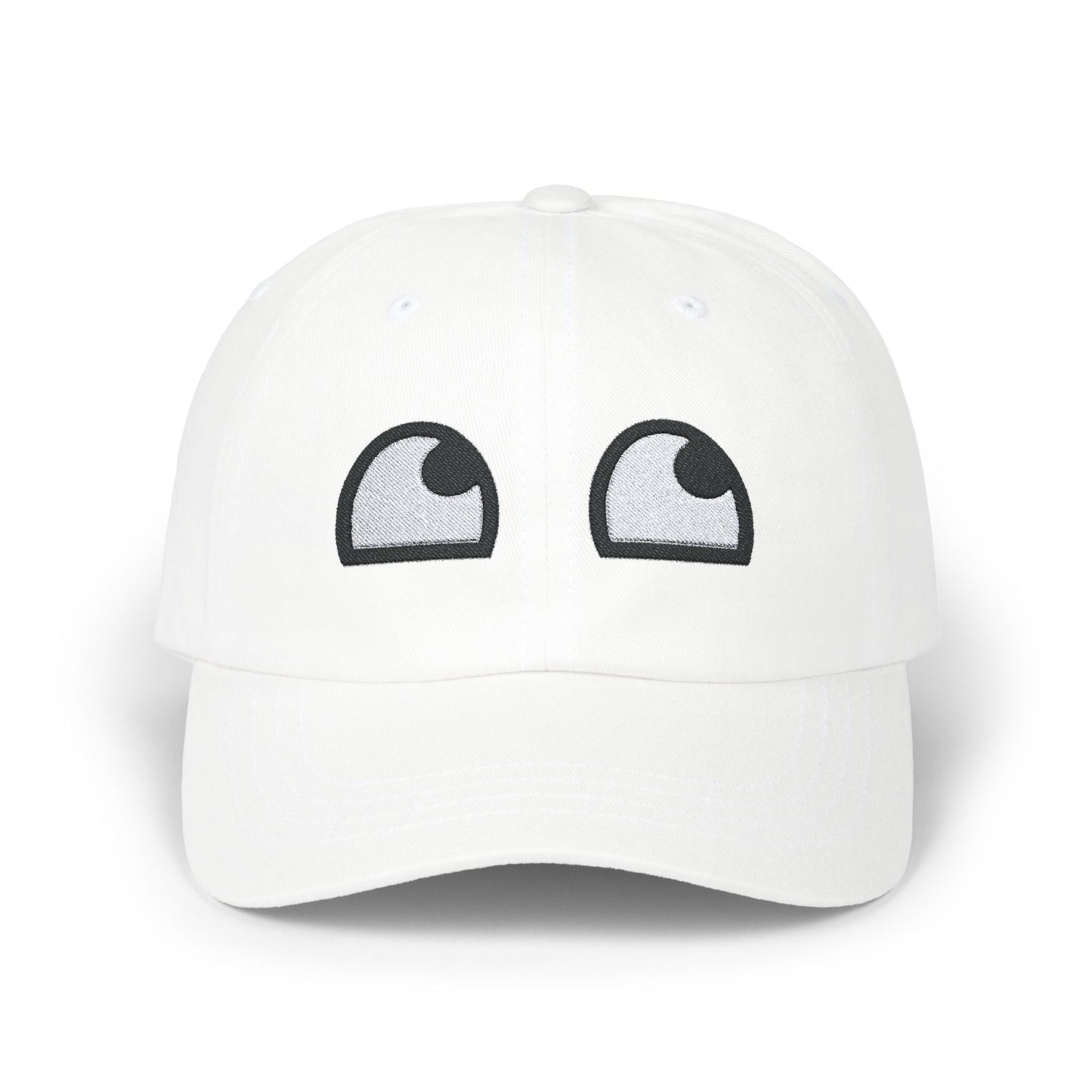 "eyes" embroidered cap