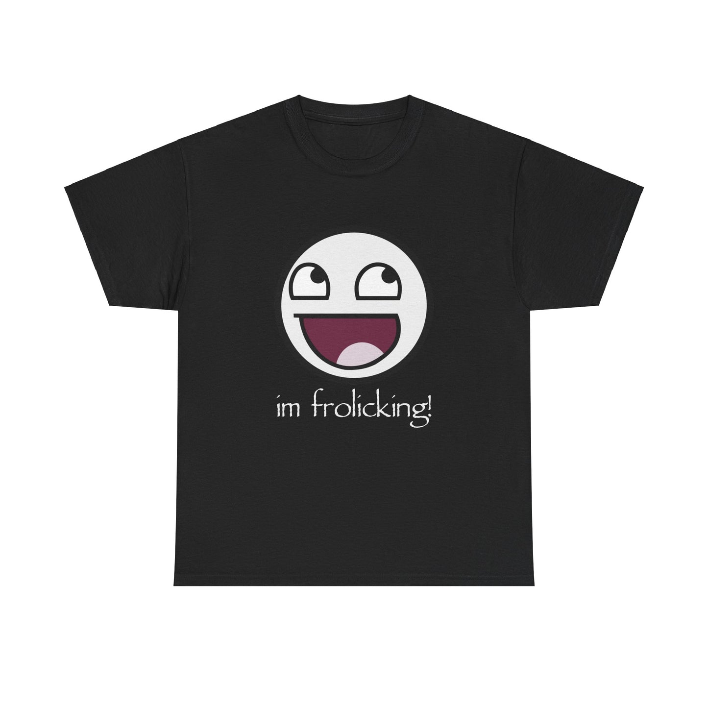 "group frolicking" tee