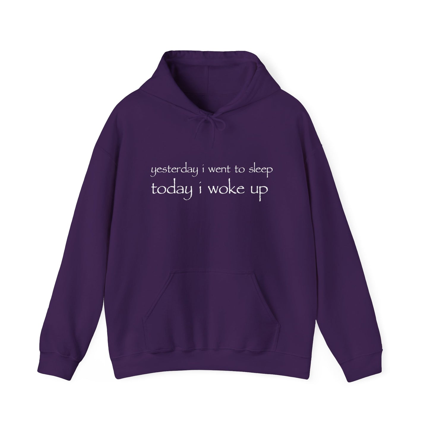 "yesterday" hoodie