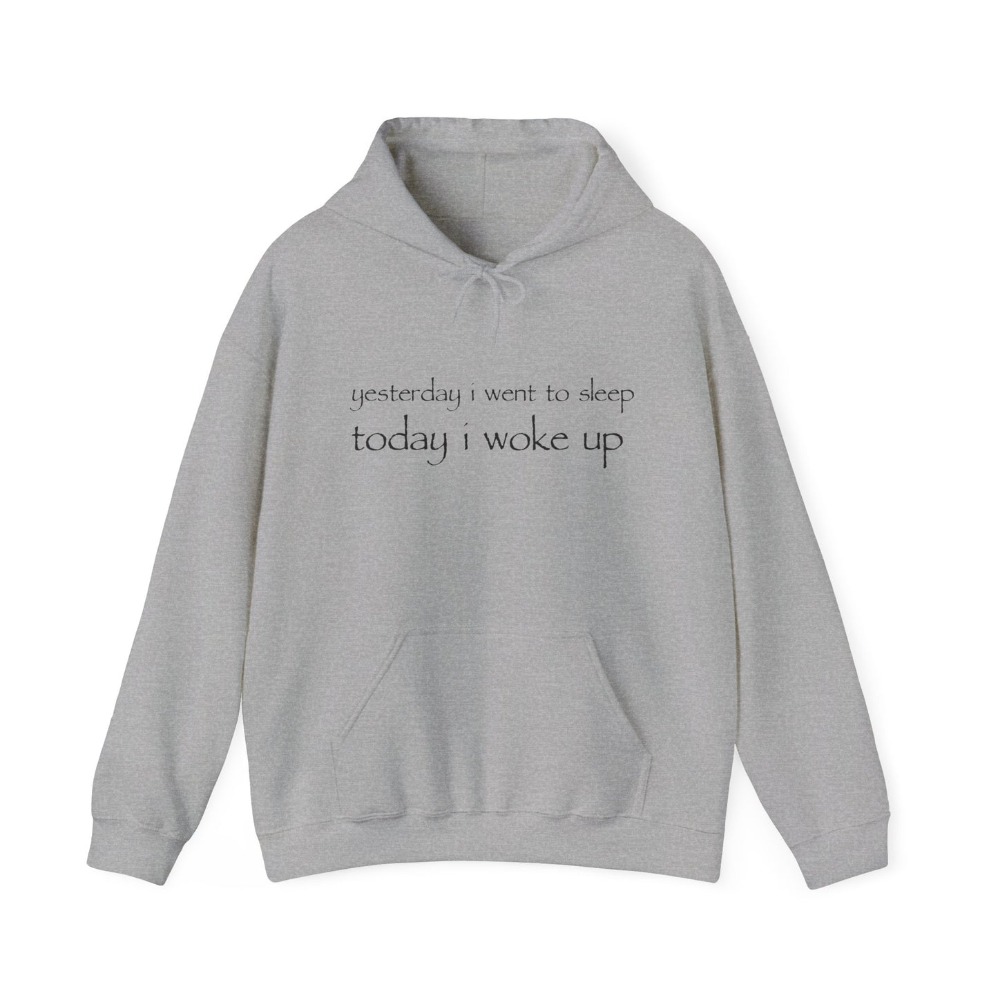 "yesterday" hoodie