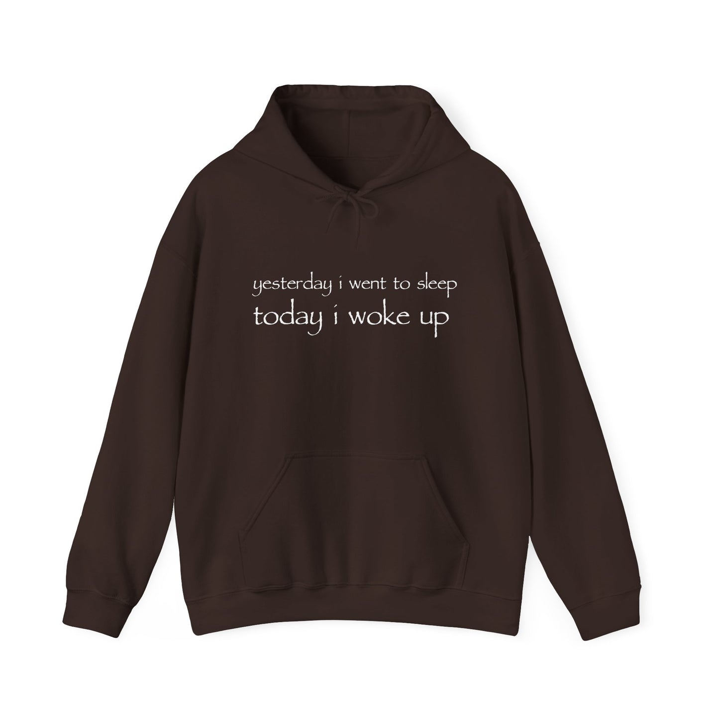 "yesterday" hoodie