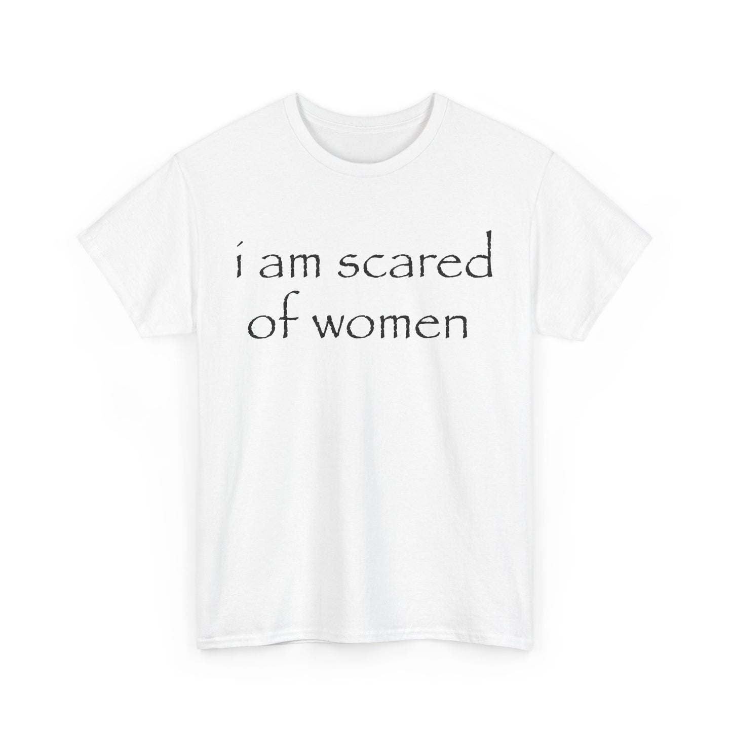 "scared" tee
