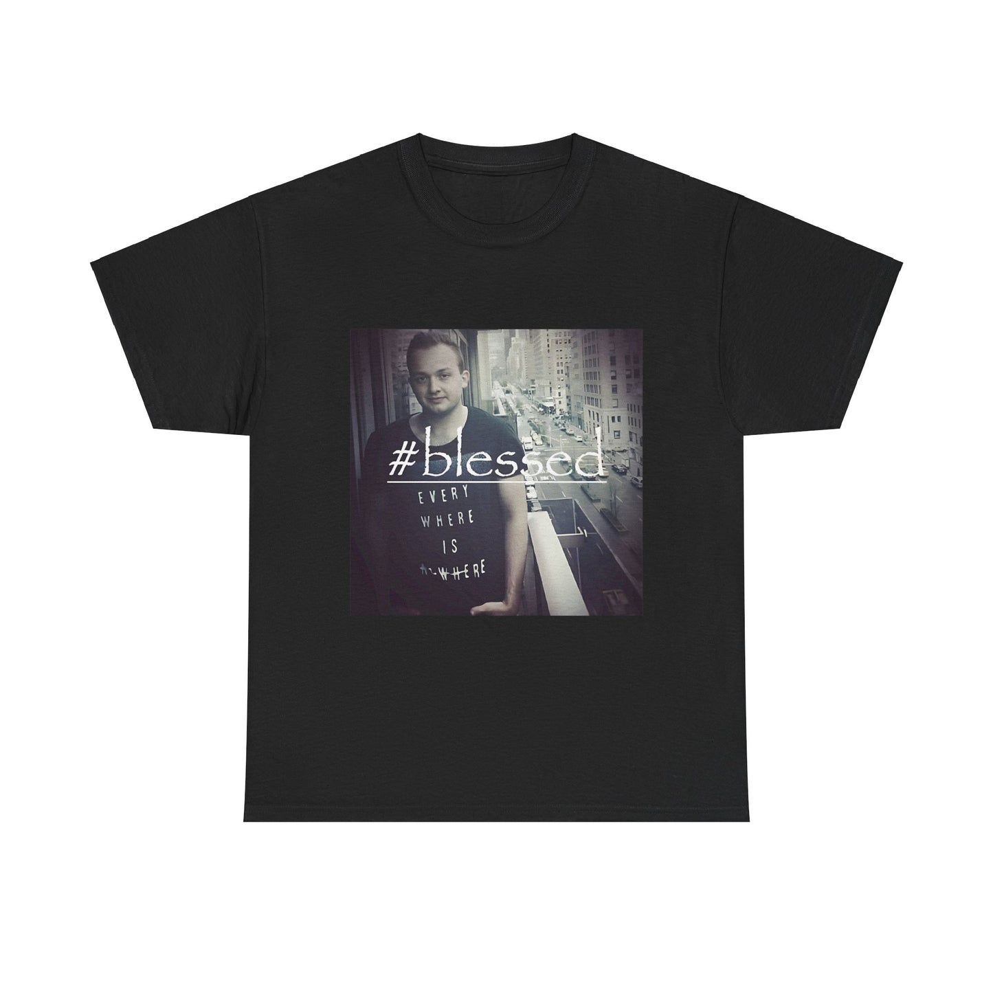 "blessed" tee