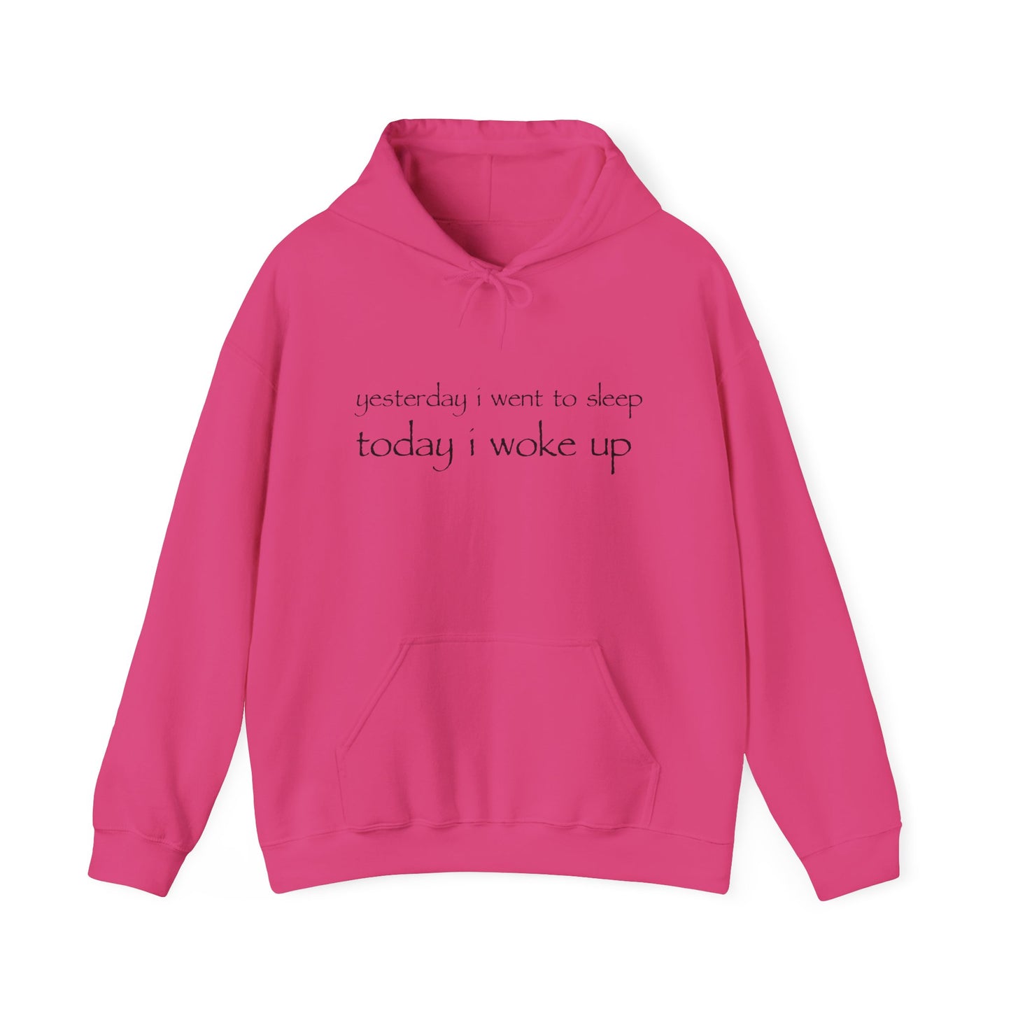 "yesterday" hoodie