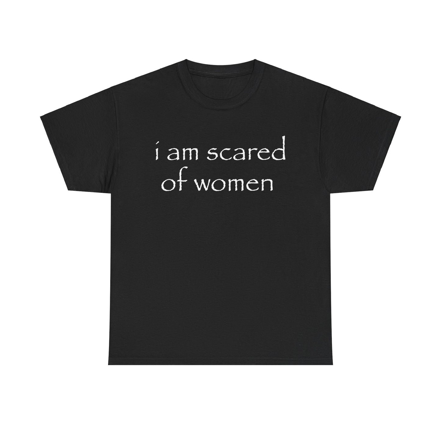 "scared" tee