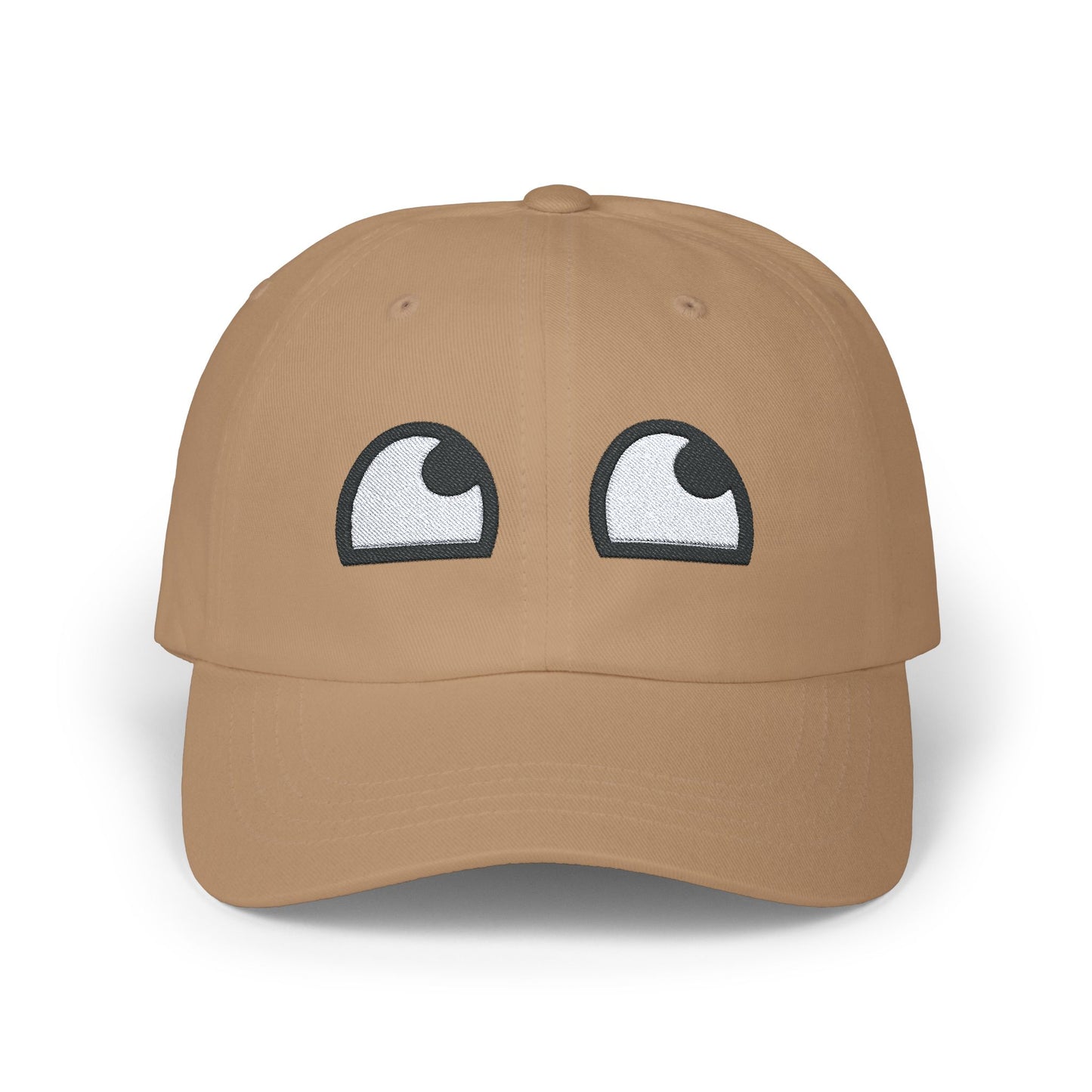 "eyes" embroidered cap